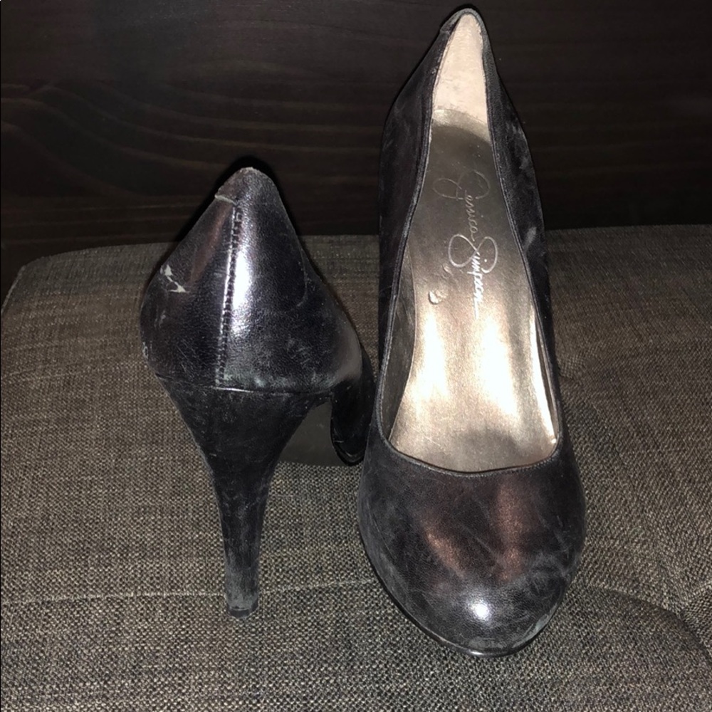 Black heels